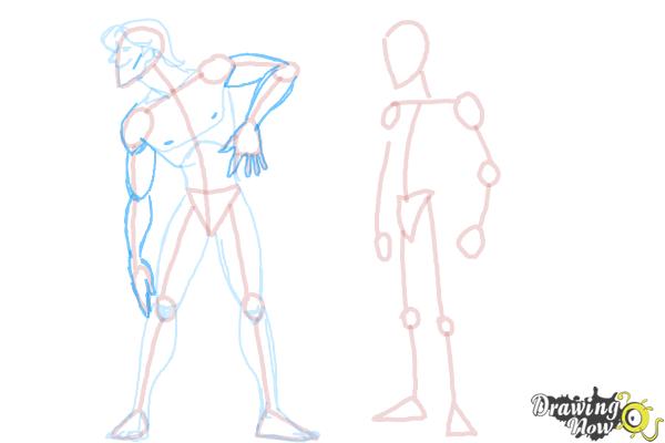 How to Draw Poses - Step 15