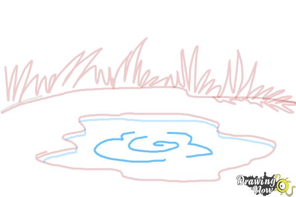 How to Draw a Puddle - Step 5