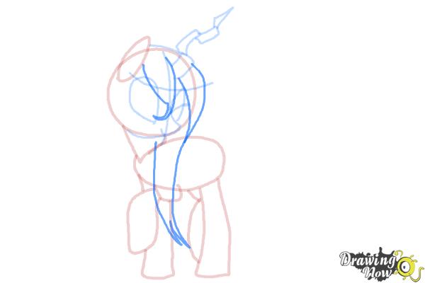 How to Draw Queen Chrysalis from My Little Pony Friendship Is Magic - Step 10