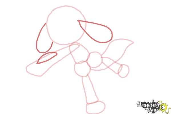 How to Draw Riolu - Step 6