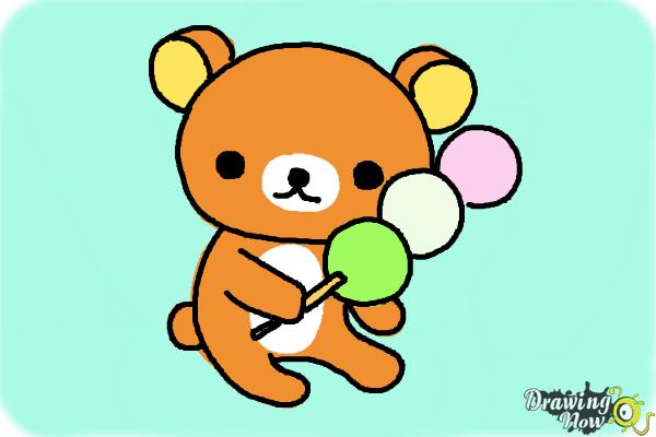 How to Draw Rilakkuma - Step 11