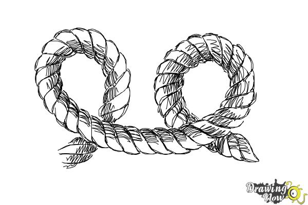 How to Draw a Rope - DrawingNow