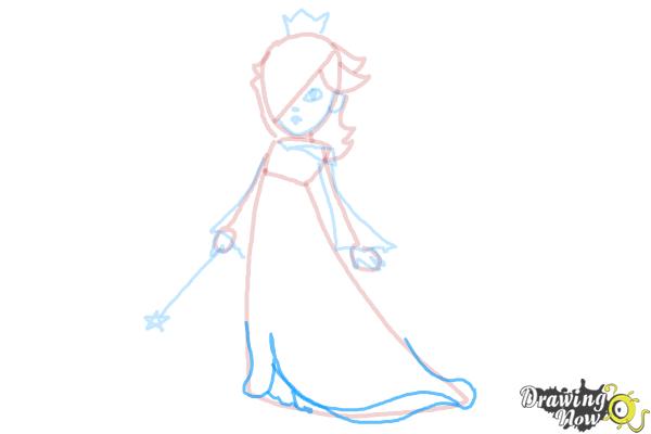 How to Draw Rosalina - Step 12