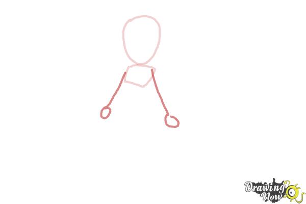 How to Draw Rosalina - Step 3 How to Draw Rosalina - Step 3