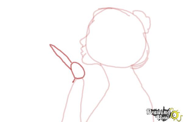 How to Draw a Silhouette - Step 6