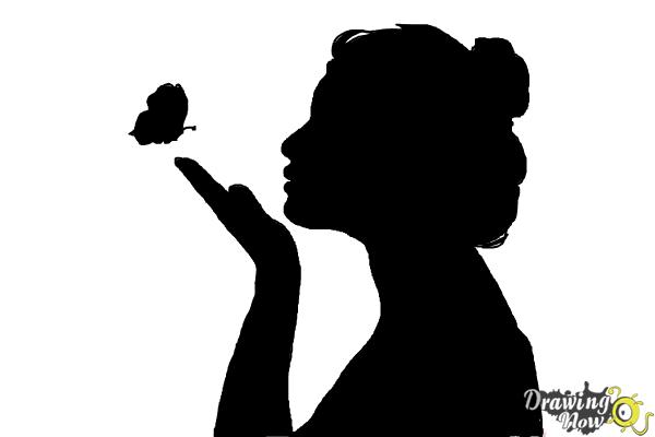 How to Draw a Silhouette - DrawingNow