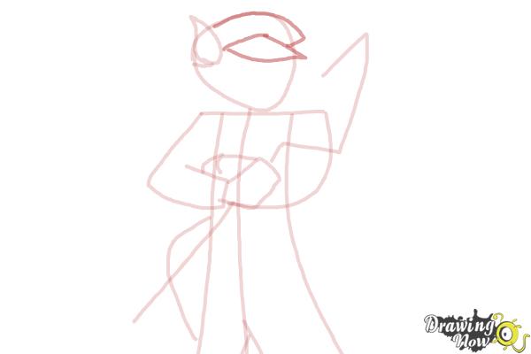 How to Draw Sly Cooper - Step 7