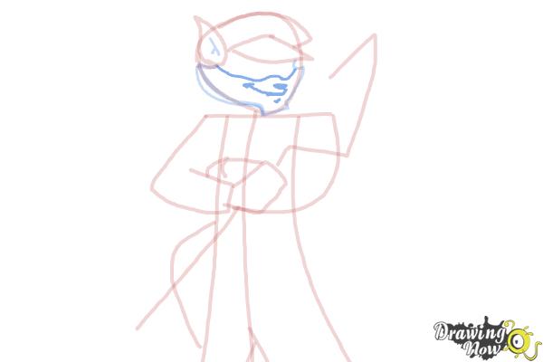 How to Draw Sly Cooper - Step 9