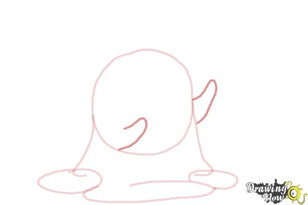 How to Draw Slime Princess from Adventure Time - Step 5