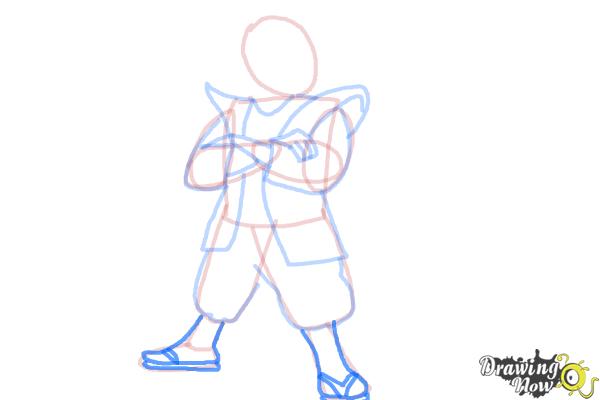How to Draw a Samurai - Step 12