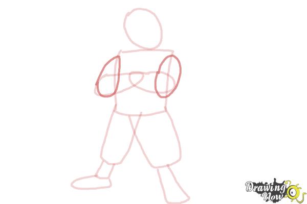 How to Draw a Samurai - Step 7