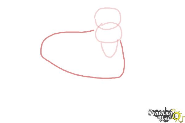 How to Draw a Schnauzer - Step 3