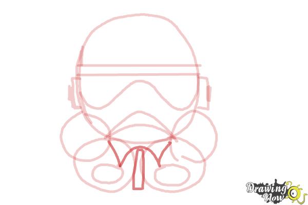 How to Draw a Stormtrooper - Step 6
