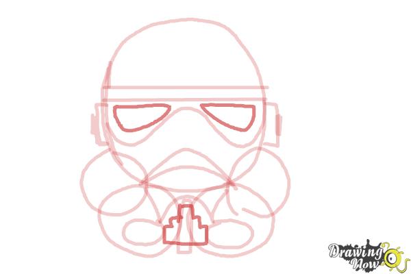 How to Draw a Stormtrooper - Step 7