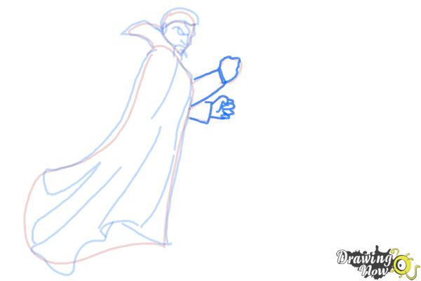 How to Draw The Phantom Of The Opera - Step 11