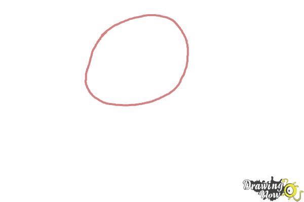 How to Draw Scream - Step 1 How to Draw Scream - Step 1