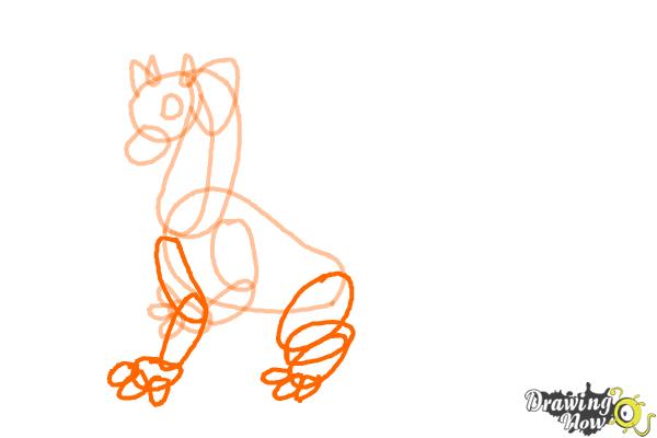 How to Draw Mythical Creatures Step by Step - Step 4