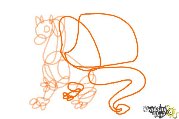 How to Draw Mythical Creatures Step by Step - Step 5