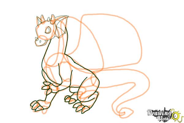 How to Draw Mythical Creatures Step by Step - Step 7