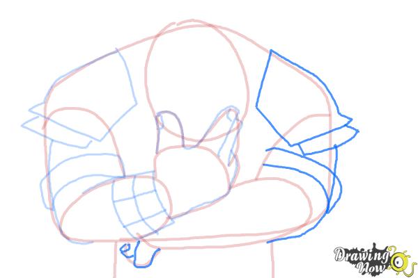 How to Draw an Ogre - Step 9