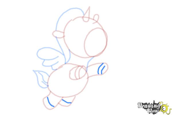 How to Draw a Unicorn For Kids - Step 11