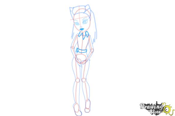 How to Draw Cat Tastrophe, Toralei Stripe - Step 11 How to Draw Cat Tastrophe, Toralei Stripe - Step 11