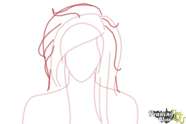How to Draw a Scene Girl - Step 5
