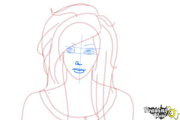 How to Draw a Scene Girl - Step 8