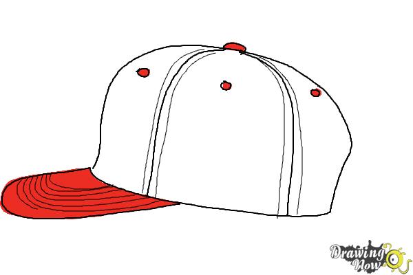 How to Draw a Snapback - Step 6
