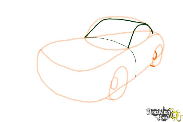 How to Draw a Nissan Skyline - Step 5