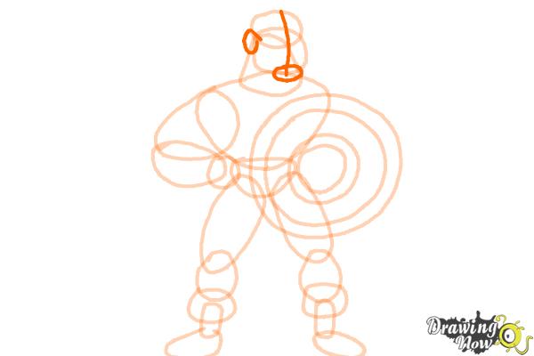 How to Draw a Superhero - Step 10