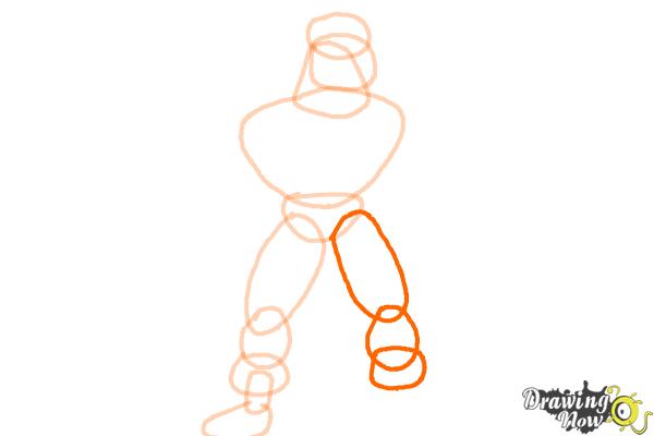 How to Draw a Superhero - Step 6