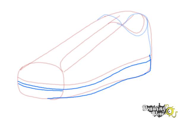 How to Draw Sneakers - Step 6