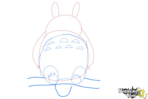 How to Draw Totoro - Step 8