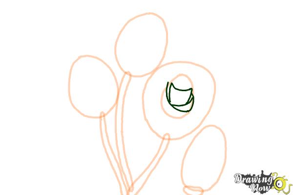 How to Draw Roses Step by Step - Step 5