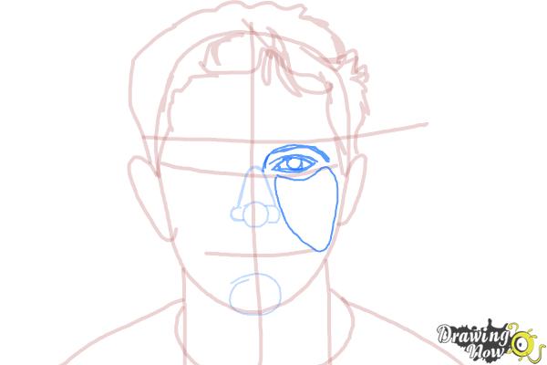How to Draw Tobuscus, Toby Turner - Step 7 How to Draw Tobuscus, Toby Turner - Step 7