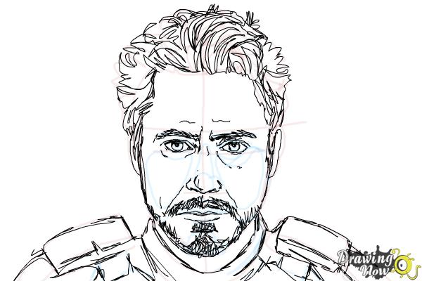Tony Stark/Iron Man Digital Art Sketch | Marvel Amino