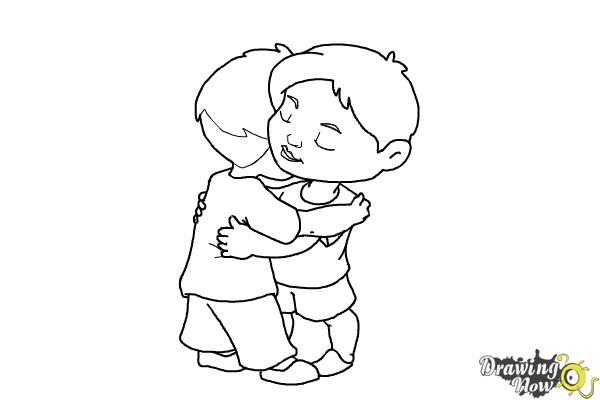 💕Hug Day Drawing💏 | Hug Drawing Easy For Beginners | Couple Hug Drawing |  Pencil Sketch - YouTube