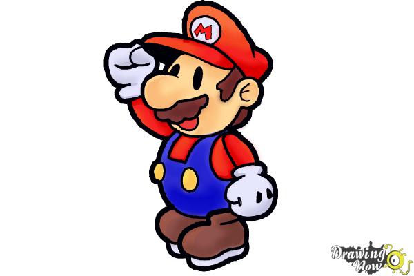 mario drawing