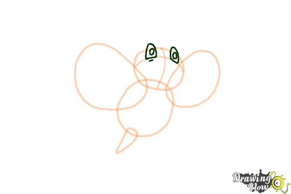How to Draw a Bee For Kids - Step 5