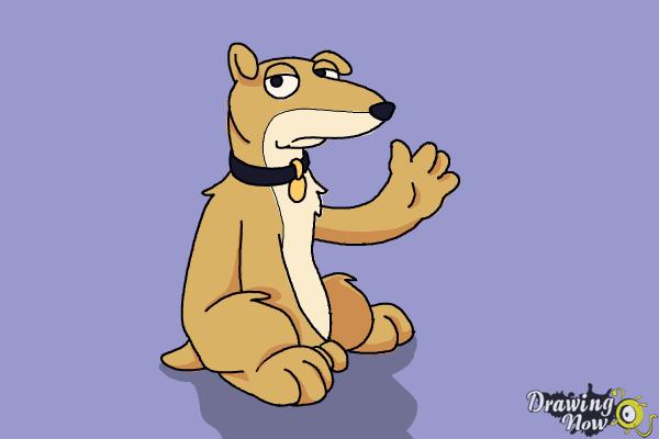How to Draw Vinny Griffin from Family guy - Step 11 How to Draw Vinny Griffin from Family guy - Step 11