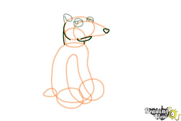 How to Draw Vinny Griffin from Family guy - Step 6