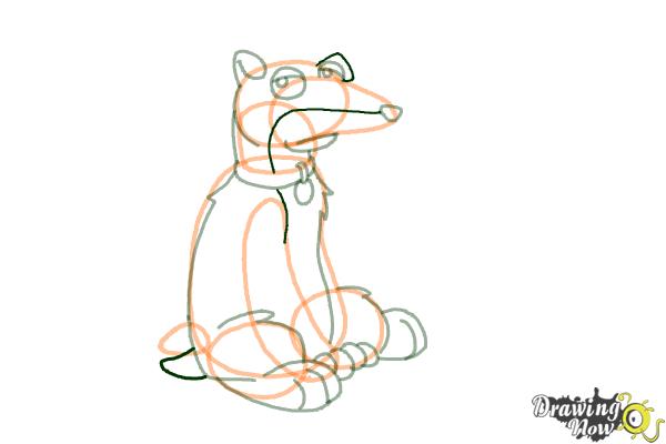 How to Draw Vinny Griffin from Family guy - Step 9