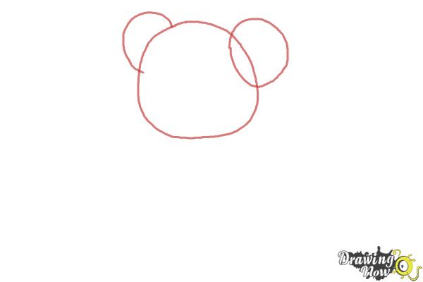 How to Draw a Bear for Kids - Step 1