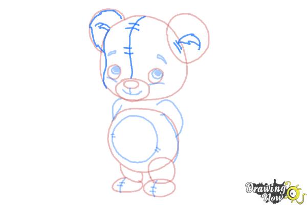 How to Draw a Bear for Kids - Step 7