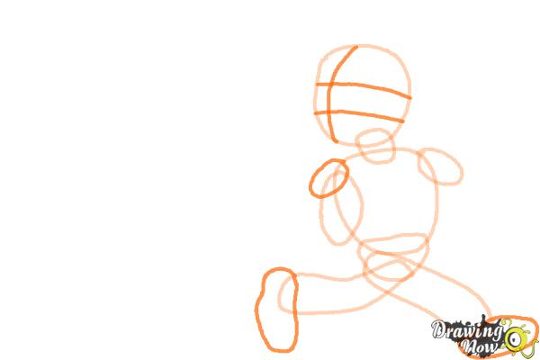 How to Draw Football Players - Step 5