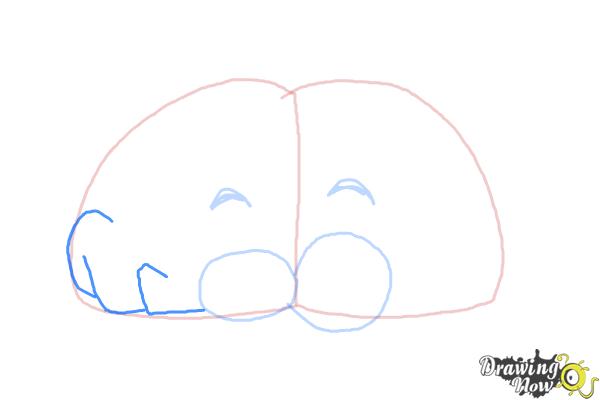 How to Draw a Brain For Kids - Step 5