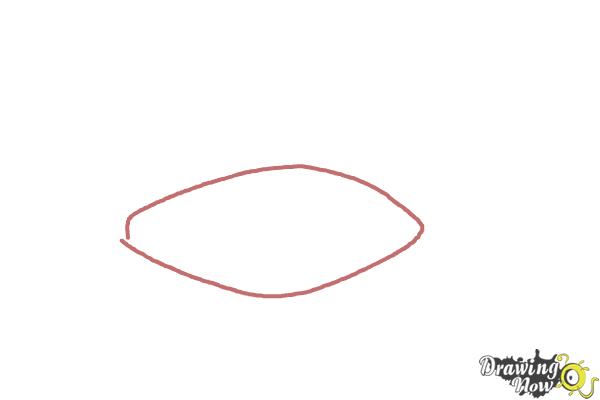 How to Draw a Crab For Kids - Step 1