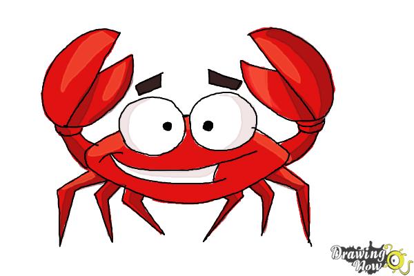 How to Draw a Crab For Kids - Step 11