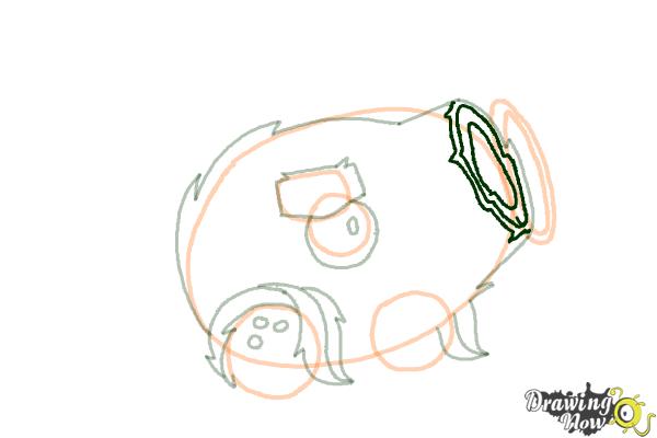 How to Draw a Coconut Cannon from Plants Vs. Zombies 2 - Step 10 How to Draw a Coconut Cannon from Plants Vs. Zombies 2 - Step 10